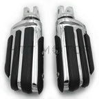 Chrome Rubber Pilot Footpeg for Harley Breakout FXBR / Breakout 114 (2018–2019)