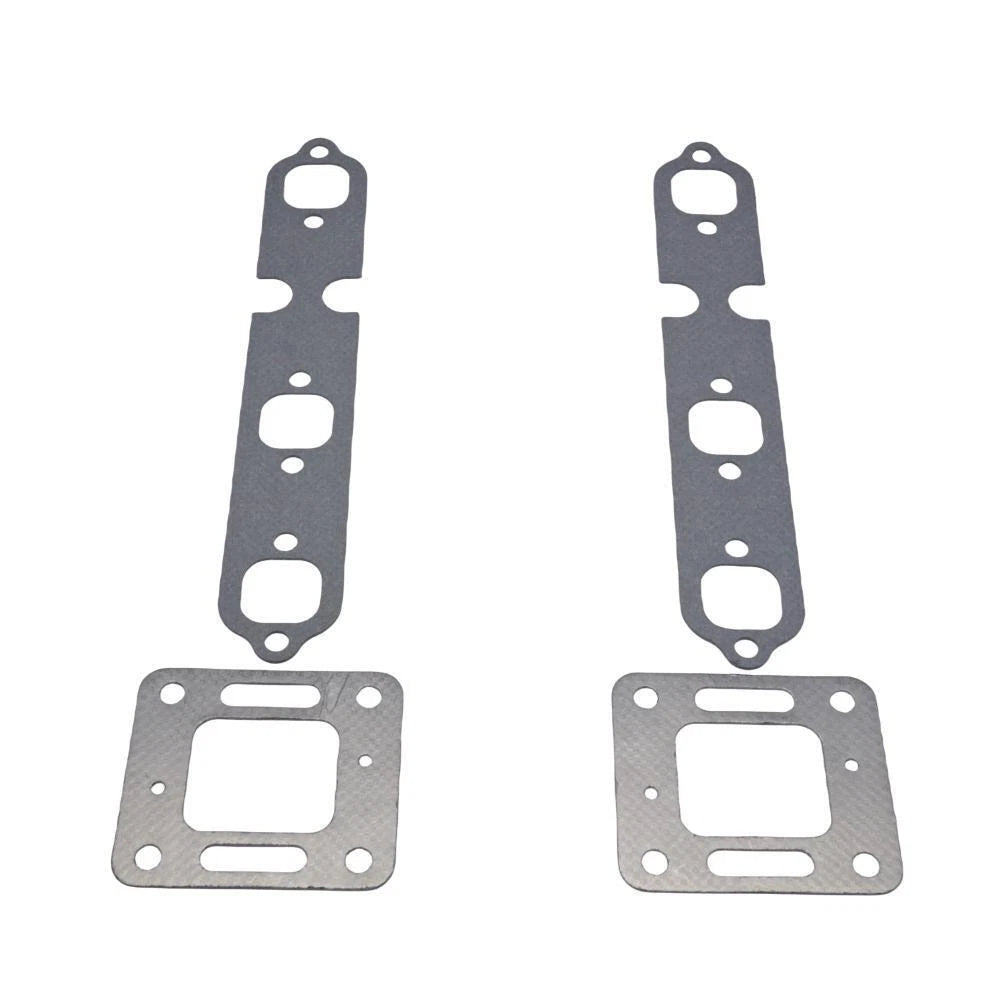 Exhaust Manifold Kit with Elbow Gasket for Mercruiser 4.3L V6 (8M0215011, 27-863724)
