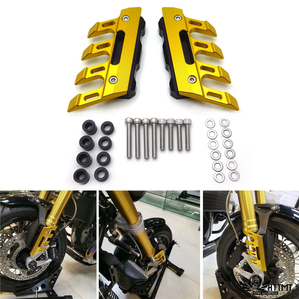 CNC Front Guard Crash Slider Protector for KTM Honda Kawasaki Suzuki Yamaha BMW