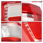 Pair Tail Light Assembly for Ford F-150 XL (2021–2023) Halogen