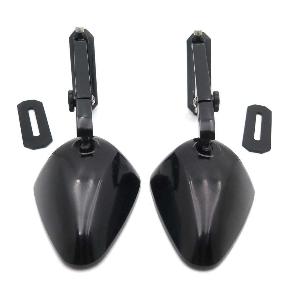Diamond Shape Rearview Mirrors for Honda Suzuki Yamaha Kawasaki