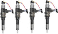 Set of 4 Common Rail Injectors 0445120006 ME355278 for Mitsubishi Fuso 6M70