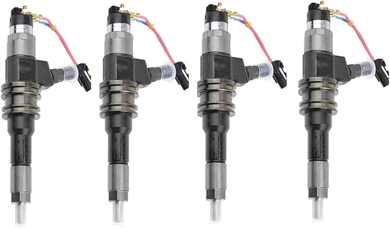 Set of 4 Common Rail Injectors 0445120006 ME355278 for Mitsubishi Fuso 6M70