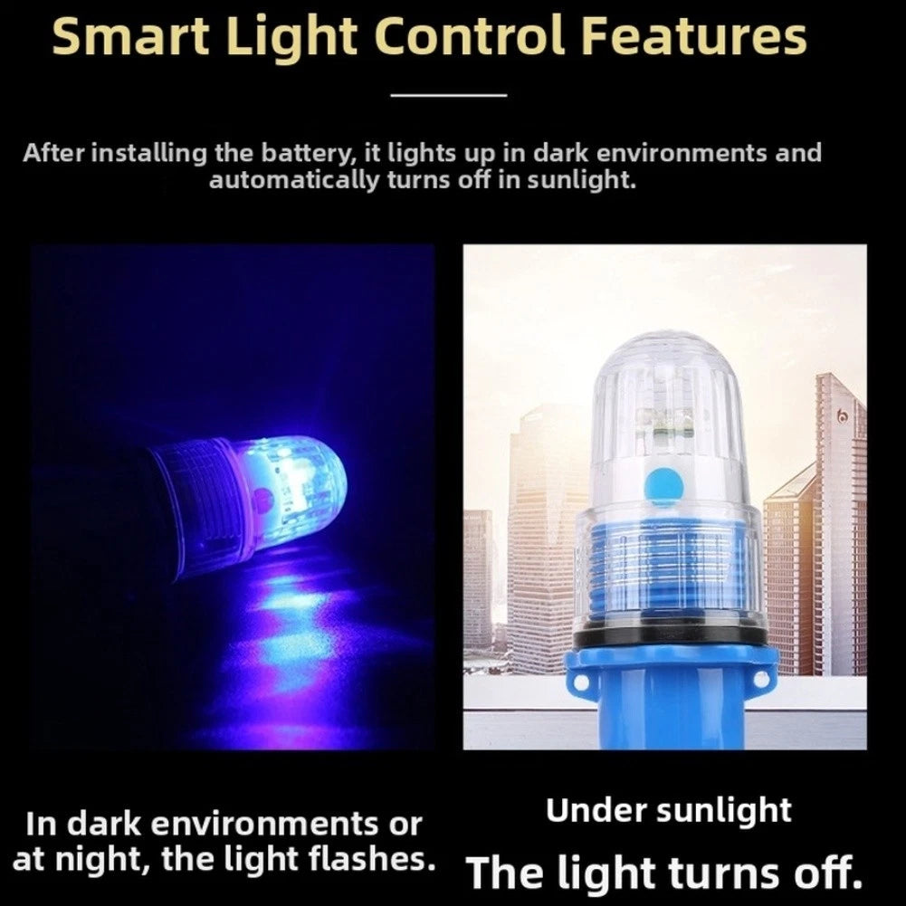 3V LED Flashing Waterproof Fishing Light IP65 Rated for Boats