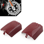 2Pcs Steel Front Caliper Screen Inserts for Harley V-Rod & Touring (2006–2019)