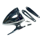 Driver Side Chrome Long Base Bullet Mirror for Ford Mustang (1965–1968)