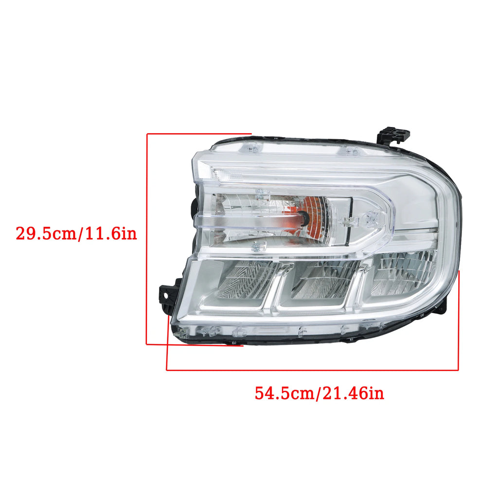 Headlight for Ford Maverick XL/XLT (2022â2024) Clear LH Side Housing