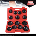 14pcs Oil Filter Cap Wrench Socket Tool Set for Various Models (65-15)