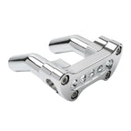 5-Hole 4.5" Pullback Handlebar Riser Clamp for Harley 1" Bar
