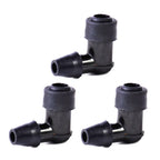 3 Pcs 90 Degree Non Resistor-Plug Cap Covers for Motorcycle Bike ATV