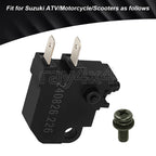 Front Brake Stop Light Switch for Honda XR650L XR150L Monkey/Super Cub/Trail 125 (2018–2023)