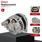 Alternator for Infiniti G35 M35 (2007–2010) Fits Nissan 350Z (2007–2009)