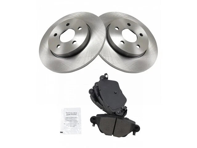 Rear Brake Pad and Rotor Kit for Jaguar X Type (2002–2004) BJ729VH