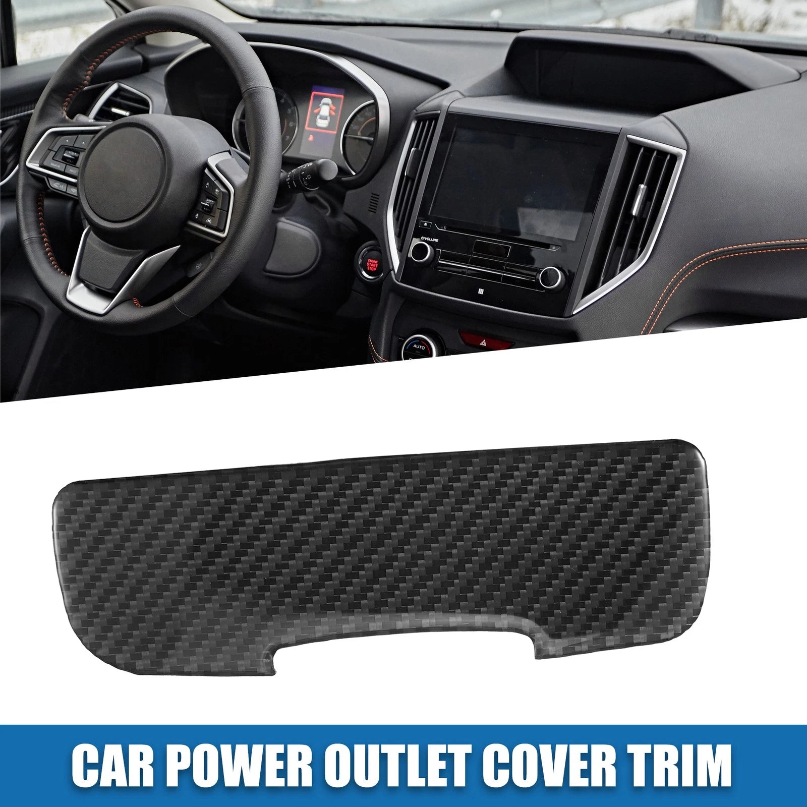 Power Outlet Cover for Chevy Corvette C5 (1998–2004) Carbon Fiber Black 718844597906