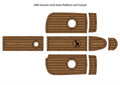 EVA Foam Faux Teak Deck Floor Mat for Yamarin 5150 (2000)