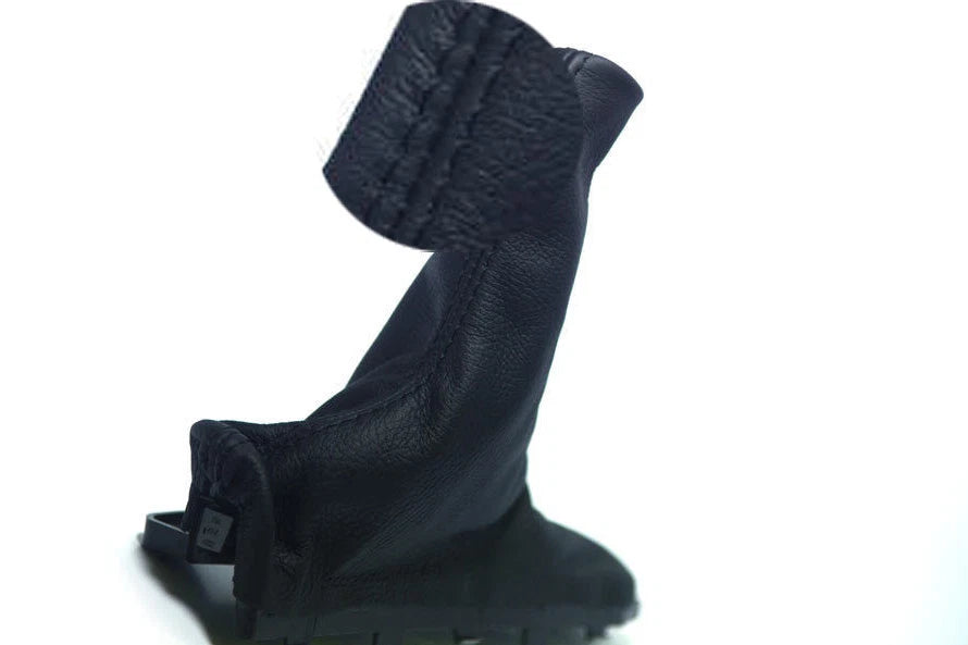 E Brake Boot for Ford Mustang (2015–2019) Black Leather Synthetic