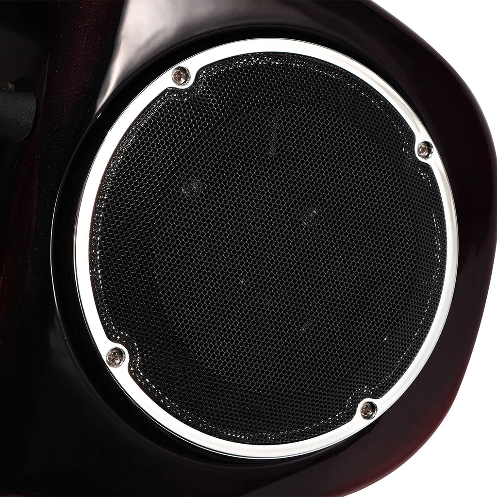 Cherry Lower Vented Fairing Speaker Box Pod for Harley Electra Glide (2014–2023)
