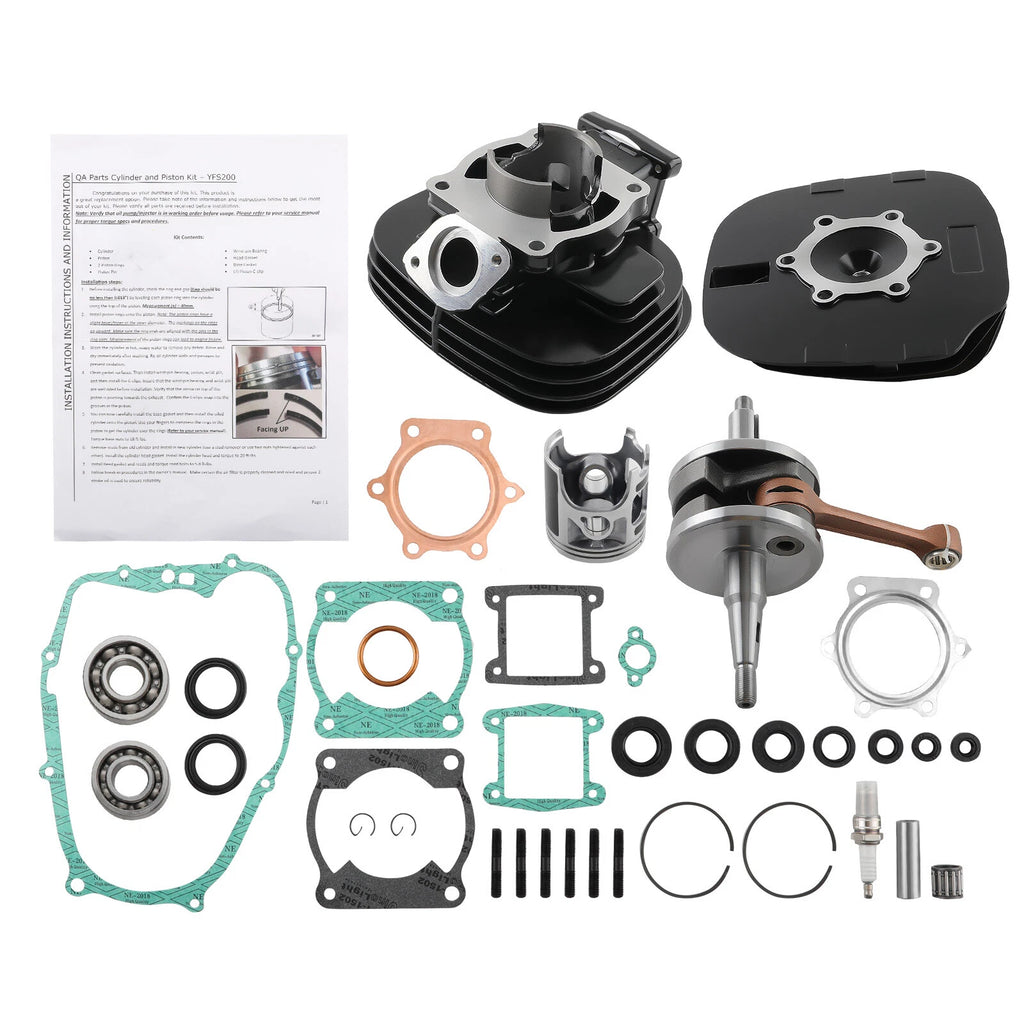 Piston Cylinder Crank Motor Gasket Kit for Yamaha Blaster (1988–2006)
