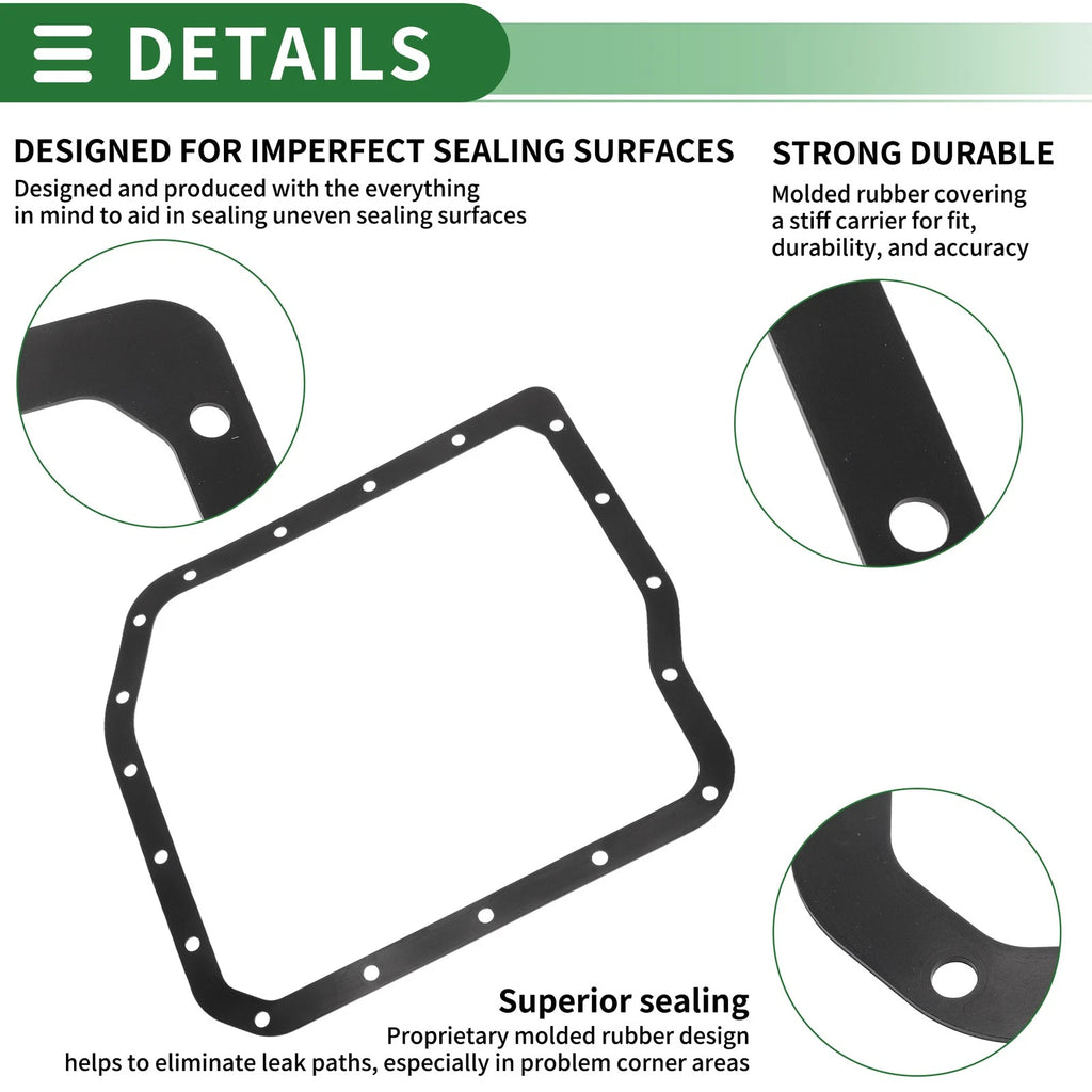 Oil Pan Gasket for Toyota Avalon (2005–2007), Camry (2005–2006) No.3516821010