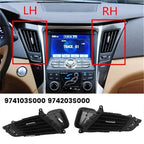 Dashboard AC Vent Outlets for Hyundai Sonata (2010-2014)