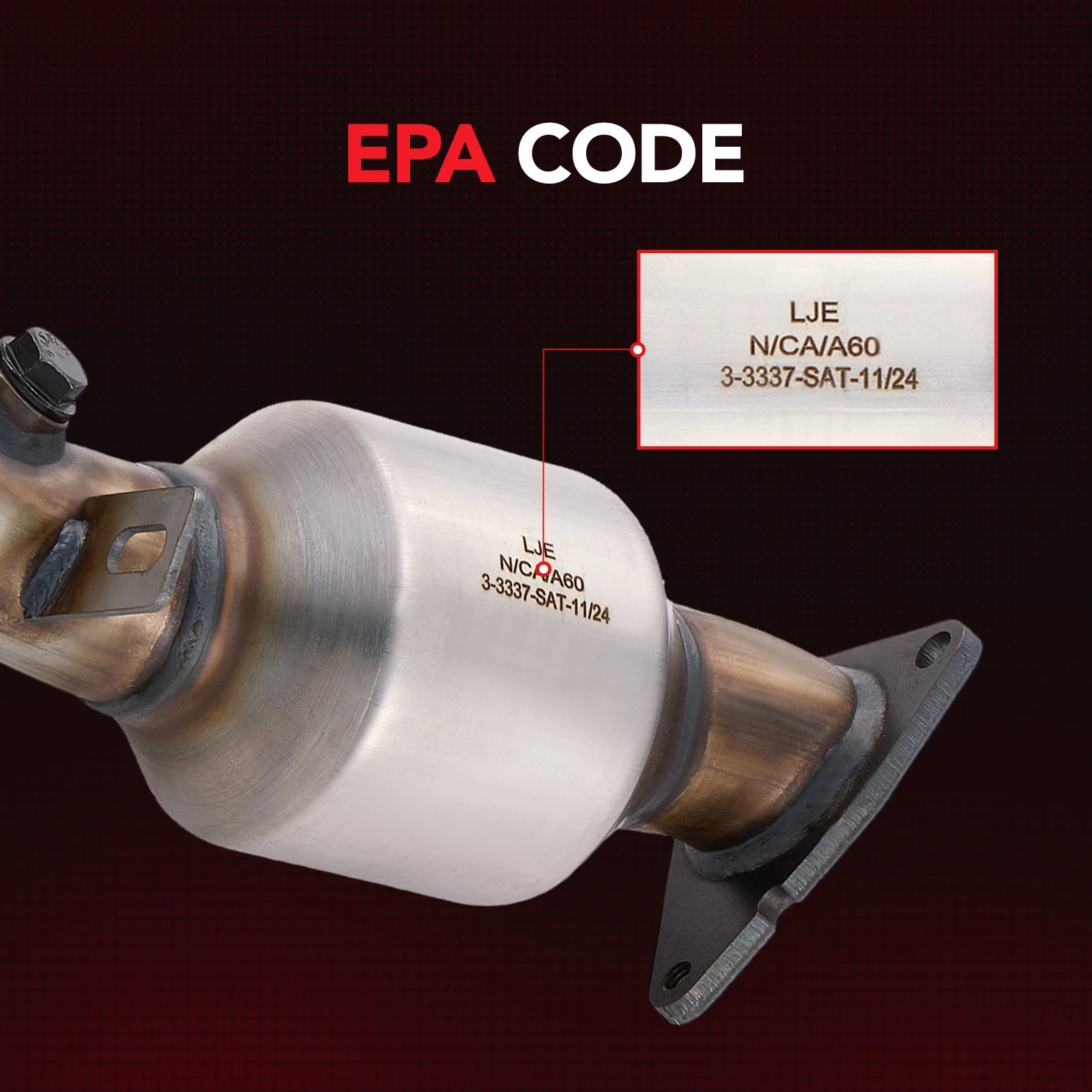 2PC Catalytic Converter for Infiniti Q70 Q40 (2014-2019)