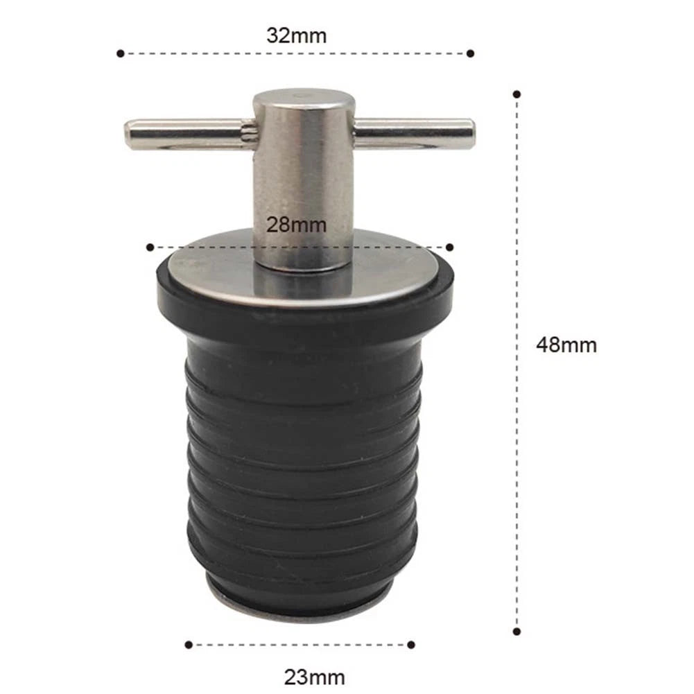 2pcs Drain Stopper for Boats (25mm Drain Ports)