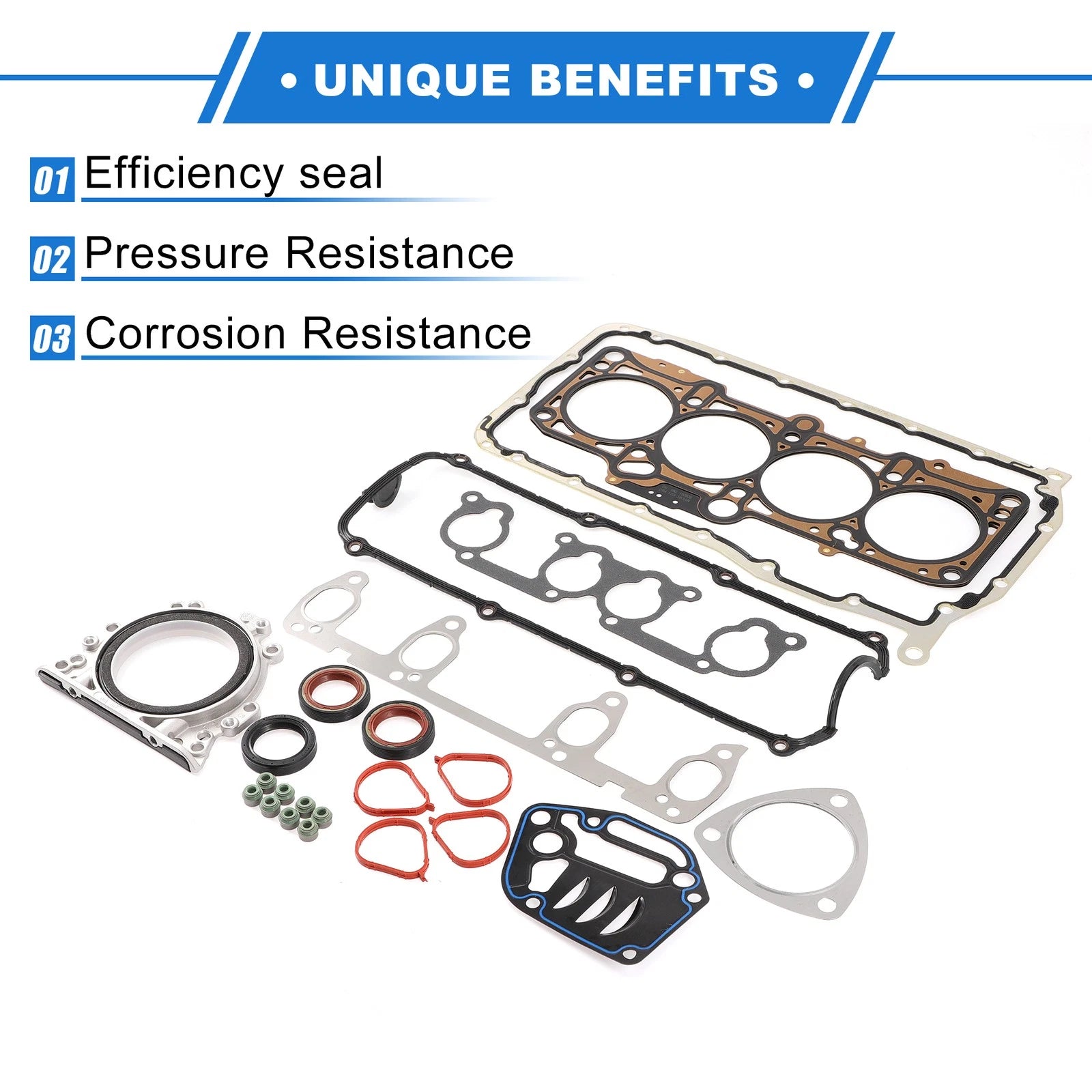 Cylinder Head Gasket Kit for Audi BDW (1 Set)