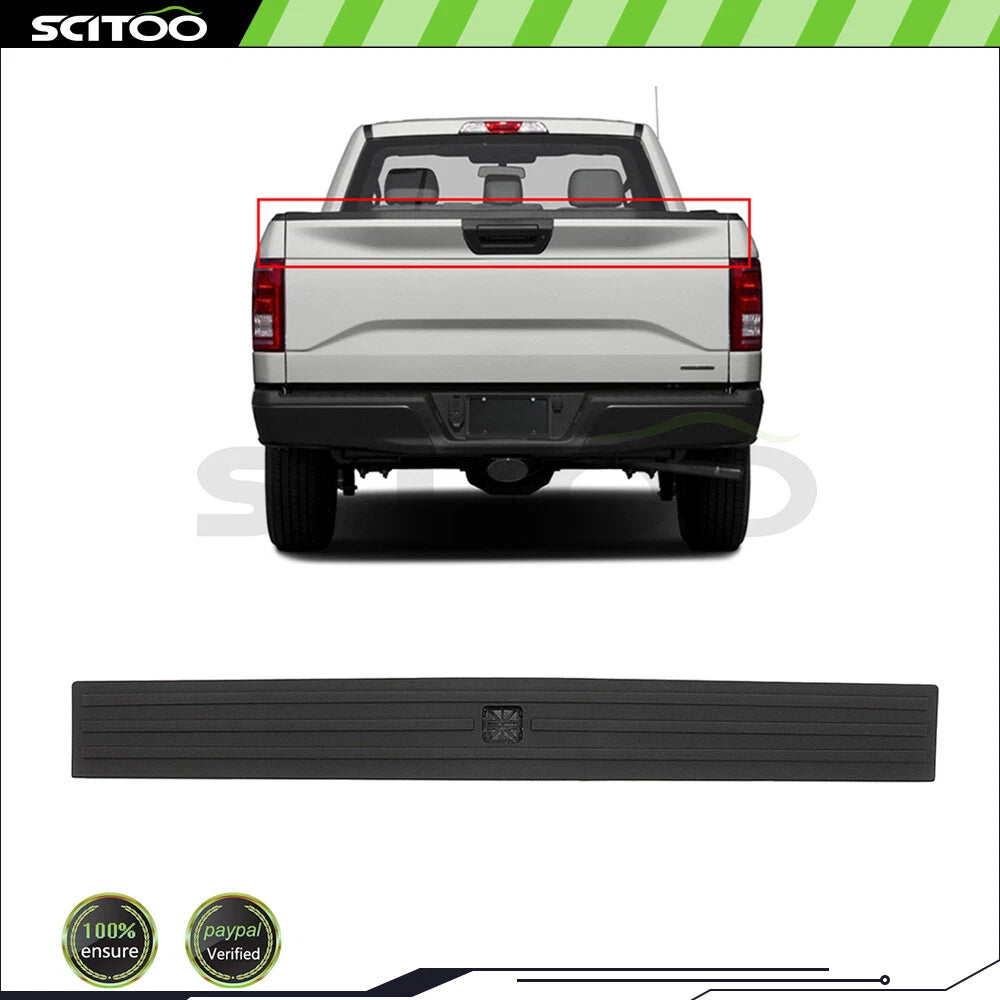 ABS Black Tailgate Cap Moulding Cover for Ford F150 (2015–2019)
