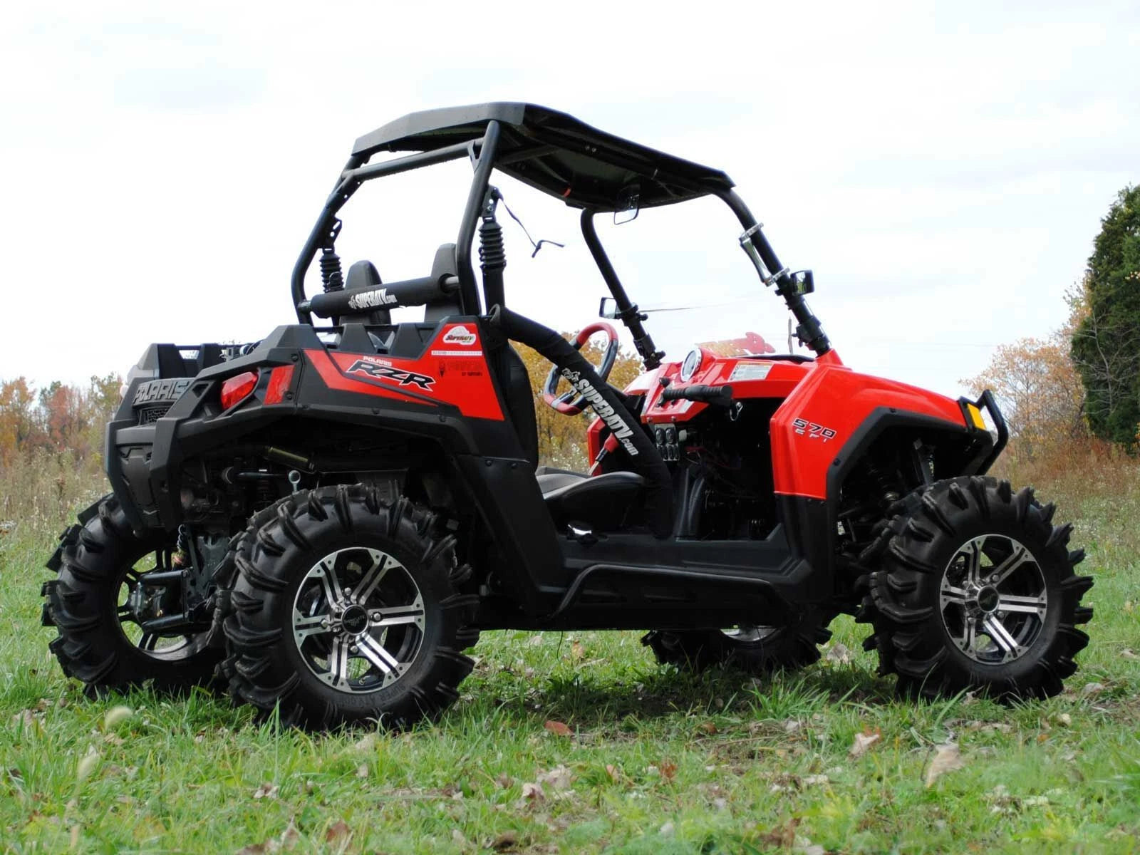 Heavy Duty Rock Slider Nerf Bars for Polaris RZR 570 (2012–2023)