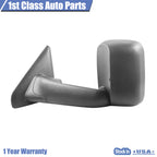 Left Power Heated Towing Mirror for Dodge Ram 1500 2500 3500 (2002-2009)