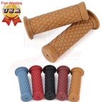 7/8" Rubber Handlebar Grips for Motorcycle Bike Cafe Racer ATV (Fits Various)
