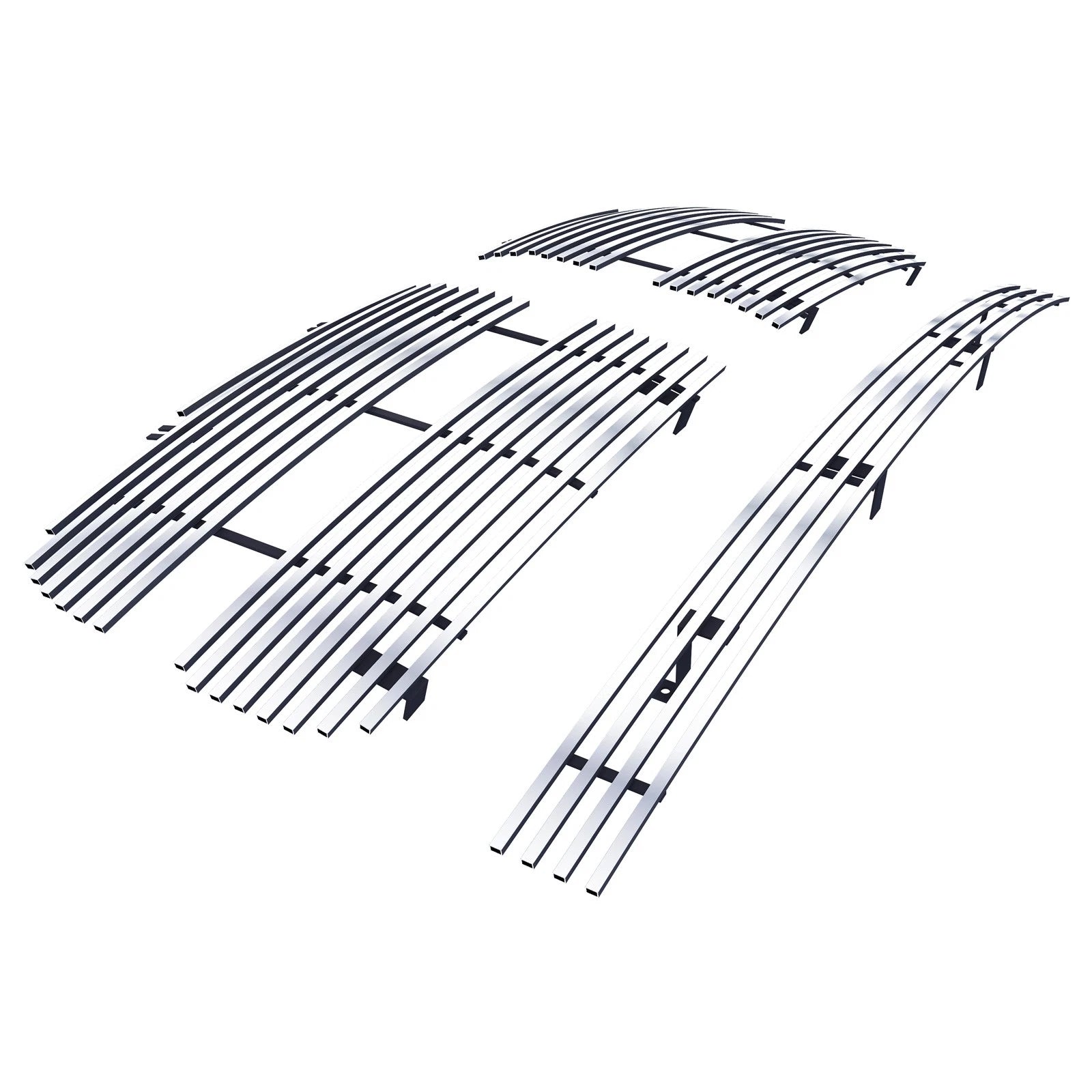 Polished Billet Grille Insert for Dodge Ram Sport (2002–2005)