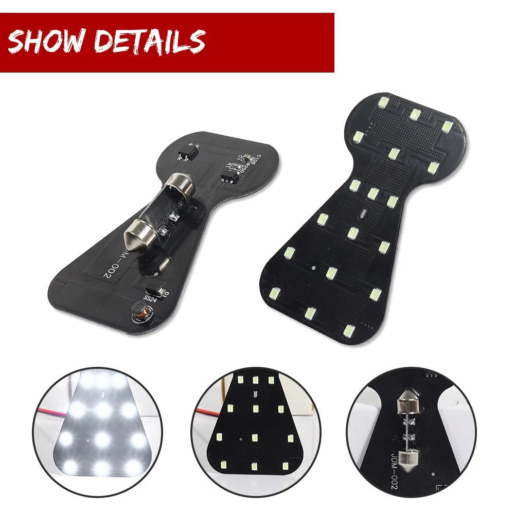 LED Overhead Interior Dome Map Light Panel for Ford Mustang F-150 F-250 (1994–2004)