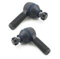 Set of 2 Front Outer Steering Tie Rod Ends for Dodge Ramcharger (1981–1993)