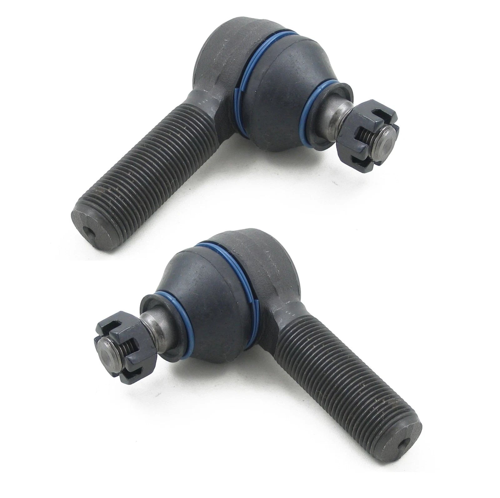 Set of 2 Front Outer Steering Tie Rod Ends for Dodge Ramcharger (1981–1993)