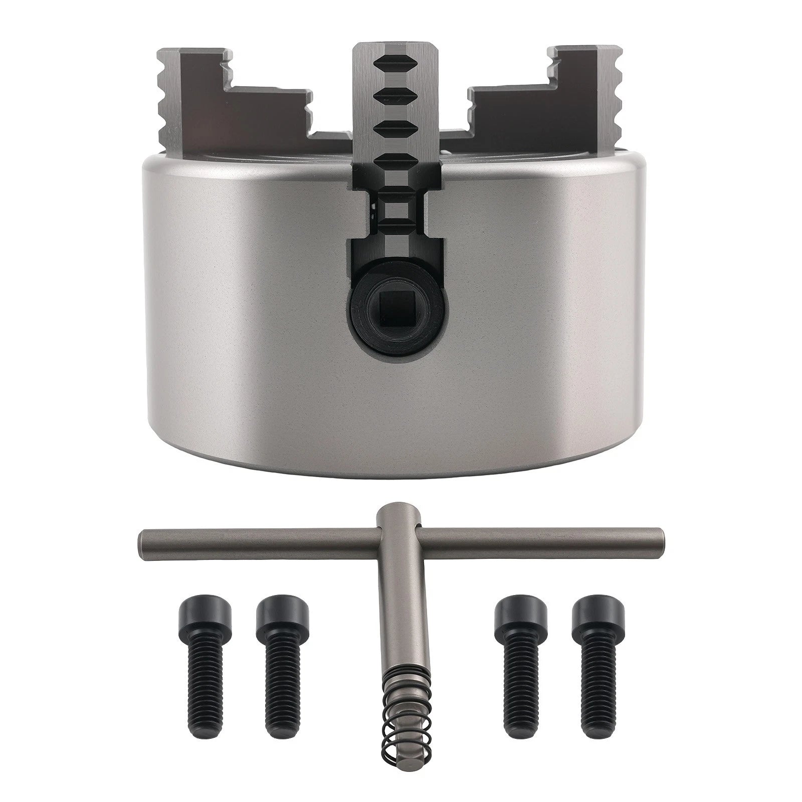 4 Jaw Self Centering Lathe Chuck for K72-100 (100mm)