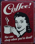 Vintage Replica Tin Metal Sign Coffee Mug 1331