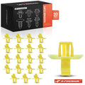20Pcs Nylon Hood Support Prop Rod Clips for Jeep 