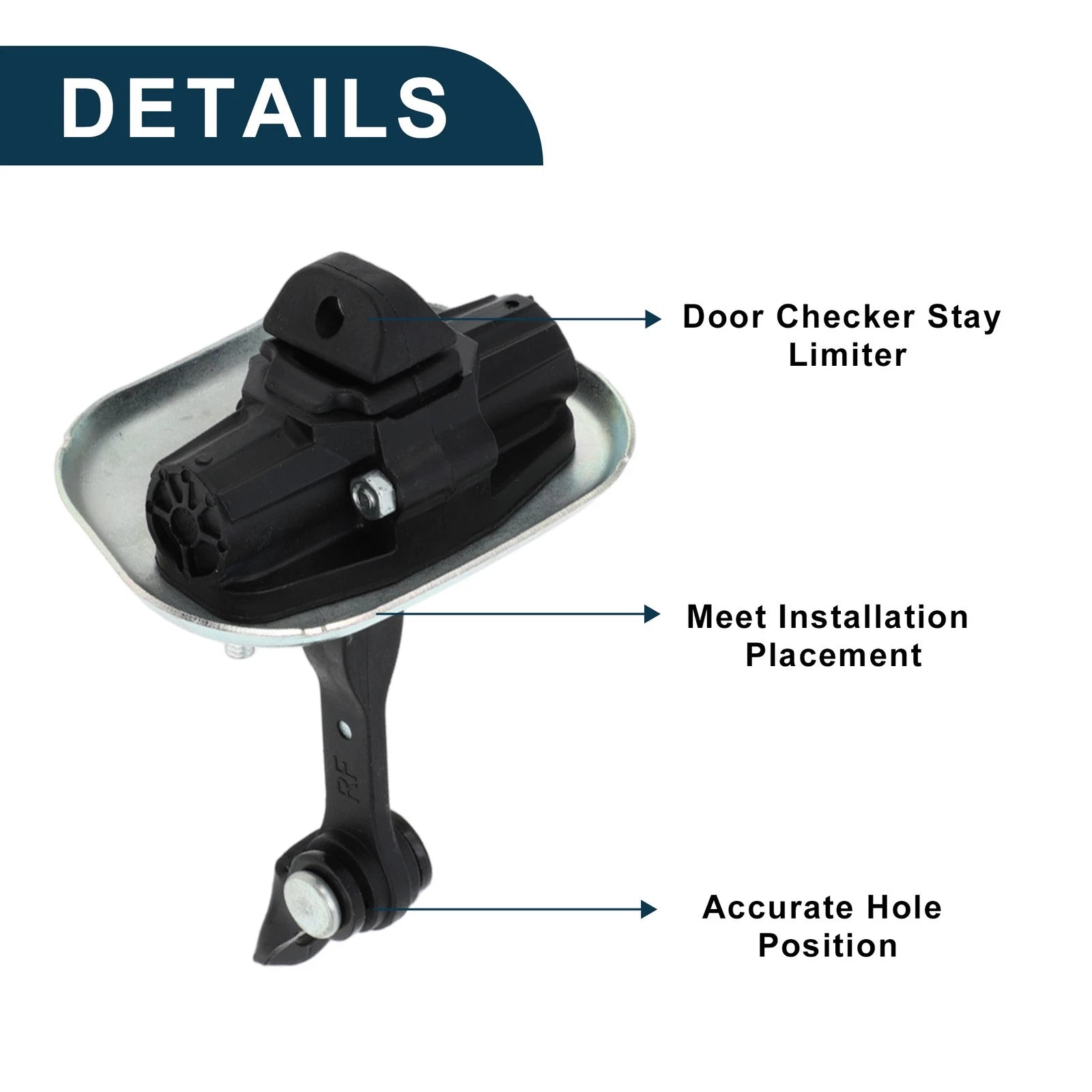 Front Door Check Strap Stopper No.25800726 for Chevrolet HHR (2006–2011)