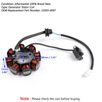 Magneto Generator Stator Coil for Kawasaki KLX110 KLX110L (2010–2018) 21003-0097