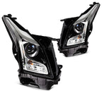 Pair LED Headlight Assembly for Cadillac ATS (2013–2018)