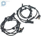 Set of 4 ABS Wheel Speed Sensors for Jeep Wrangler (2012–2017)