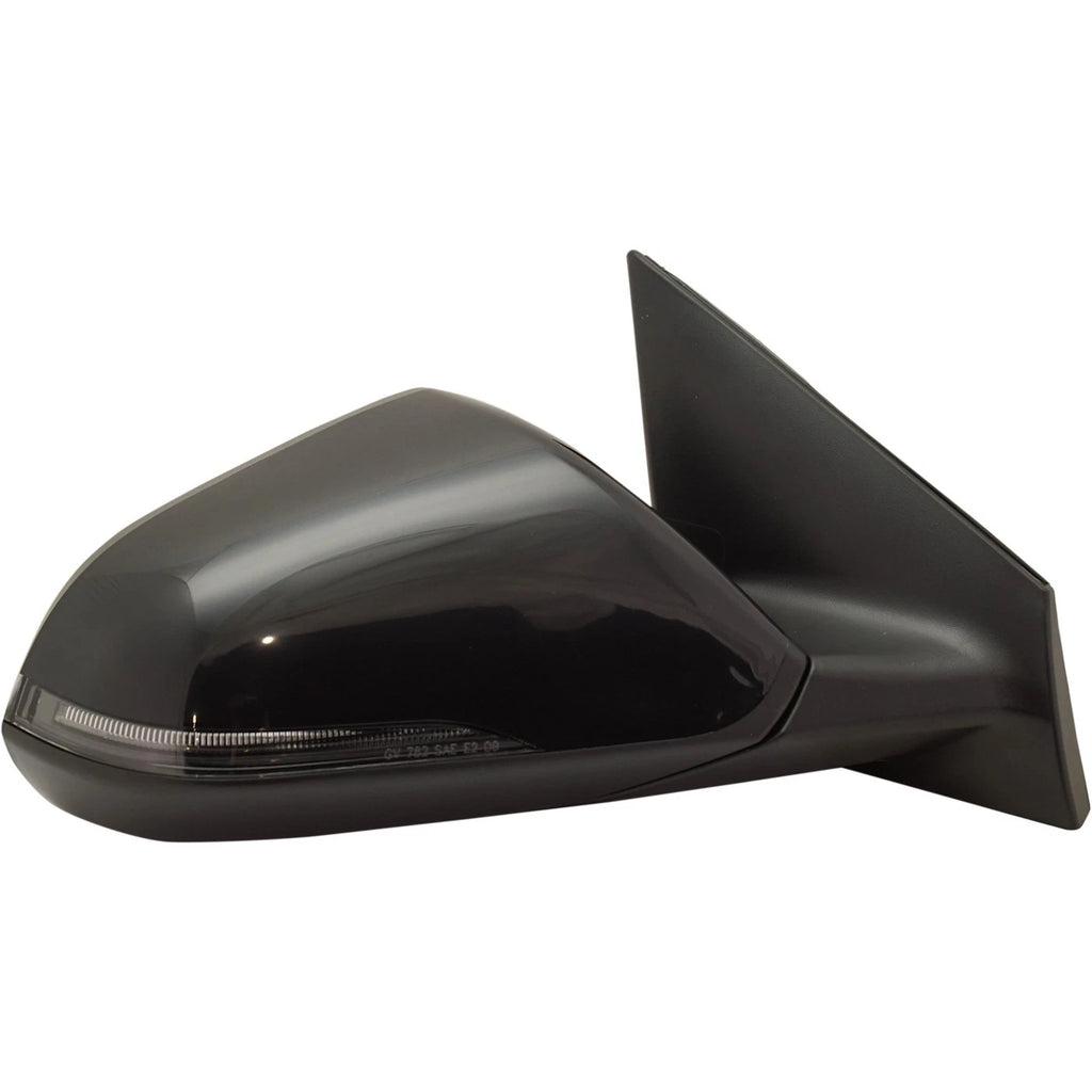 Power Heated Turn Signal Mirrors for Hyundai Sonata (2018–2019) Matte Black