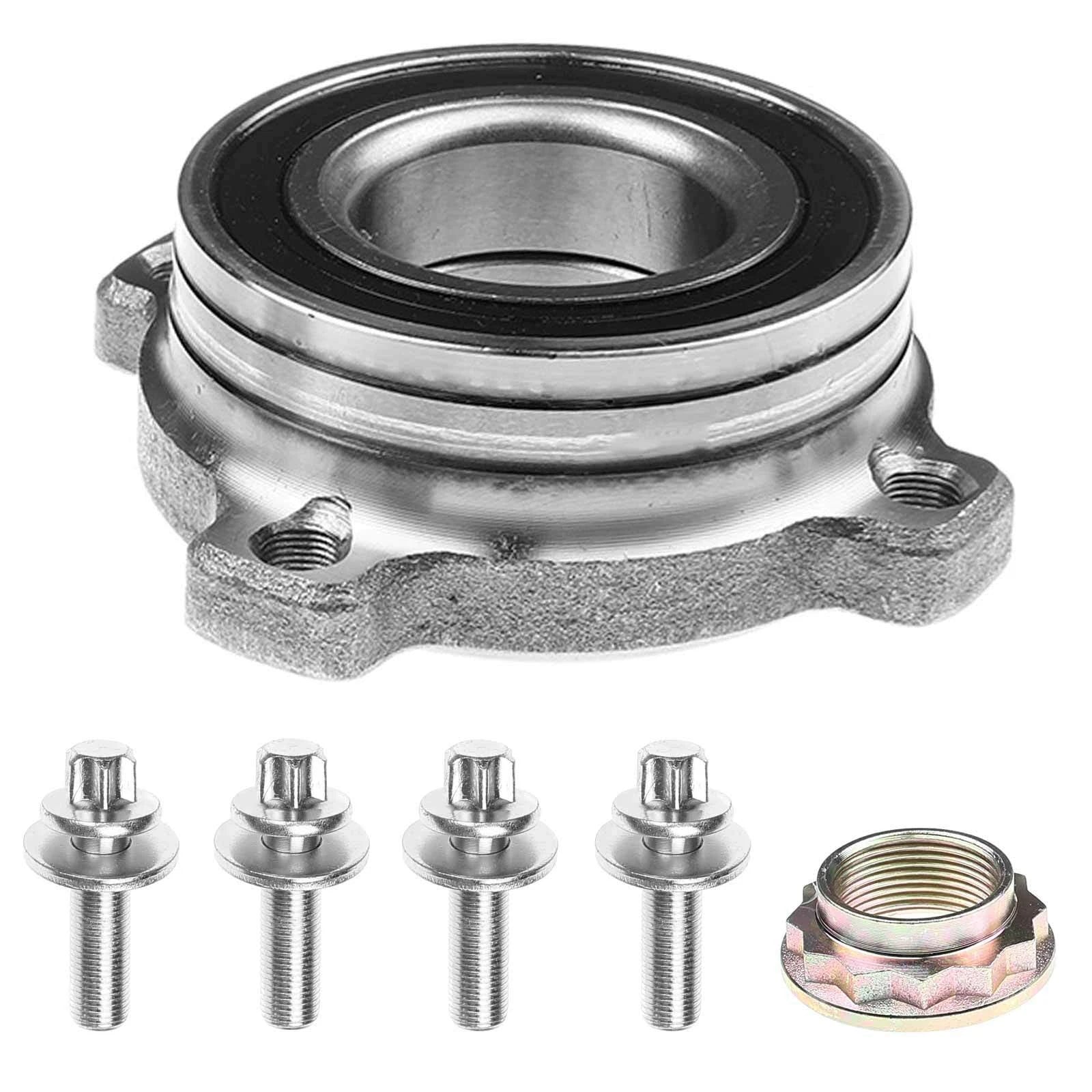 2X Rear Wheel Hub & Bearing Assembly for BMW E60 E61 (2006-2010)