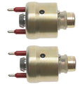 Set of 2 Fuel Injectors for Buick Cadillac Chevy GMC Pontiac (All Years)