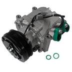 A/C Compressor with 4-Groove Pulley TRS090 for Honda CR-V (1997–2001) Civic (1994–2000)