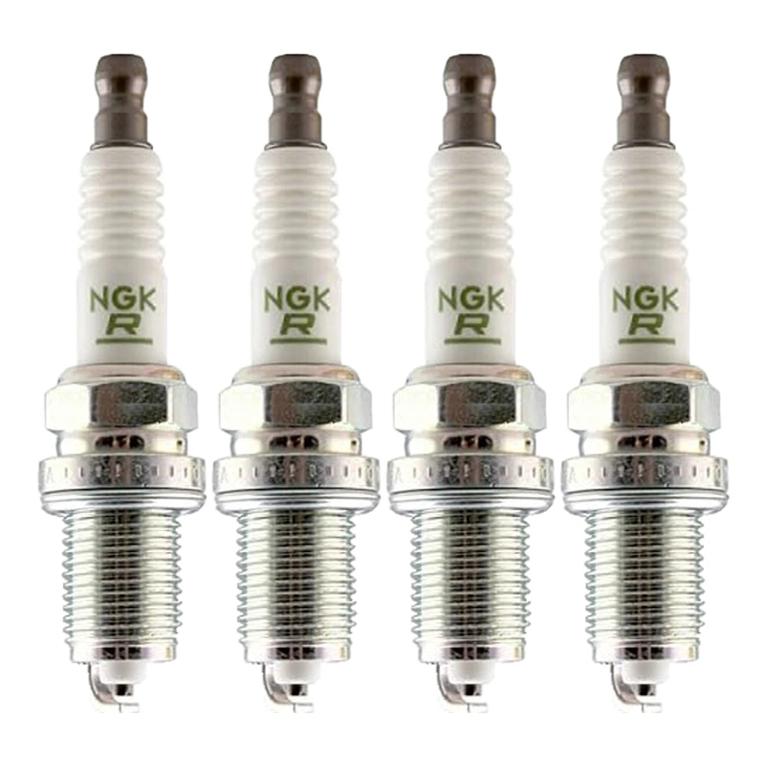 Set of 4 NGK Laser Iridium Spark Plugs 4477 for Ford Focus Mazda 3 (2000–2023)