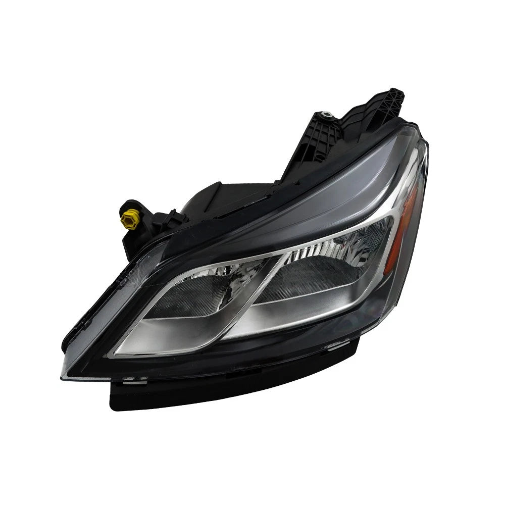 Headlight for Chevy Traverse (2013–2017) Driver Side Halogen Black