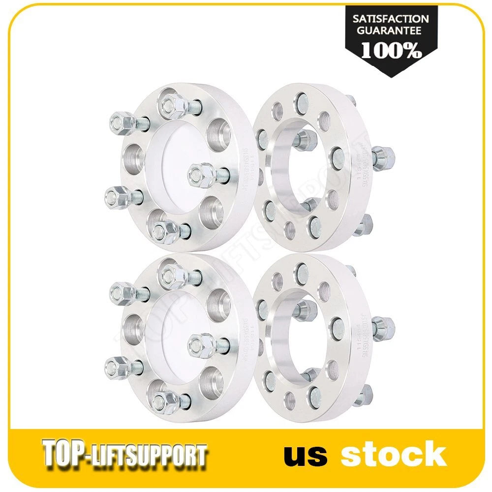 Set of 4 Wheel Spacers 1" 5x4.5 for Toyota Tacoma Honda Accord Civic Ford