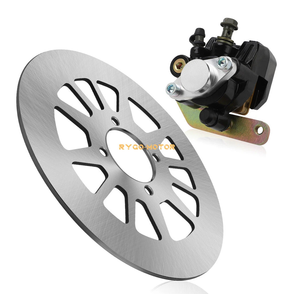 Rear Brake Disc Rotor & Caliper for Yamaha Warrior 350 YFM350X (1990–2004)